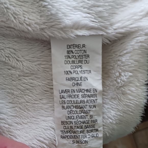 LL Bean Women Jacket Vest Small/ Med Lined  Cotton Blend Brown Fall Cabincore - Picture 3 of 7